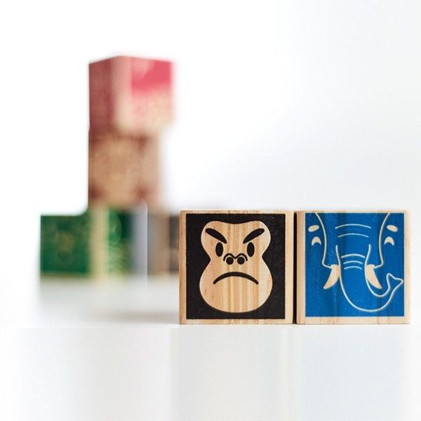 Kit Safari – Blocos de Montar de Animais - Ulla Blocos