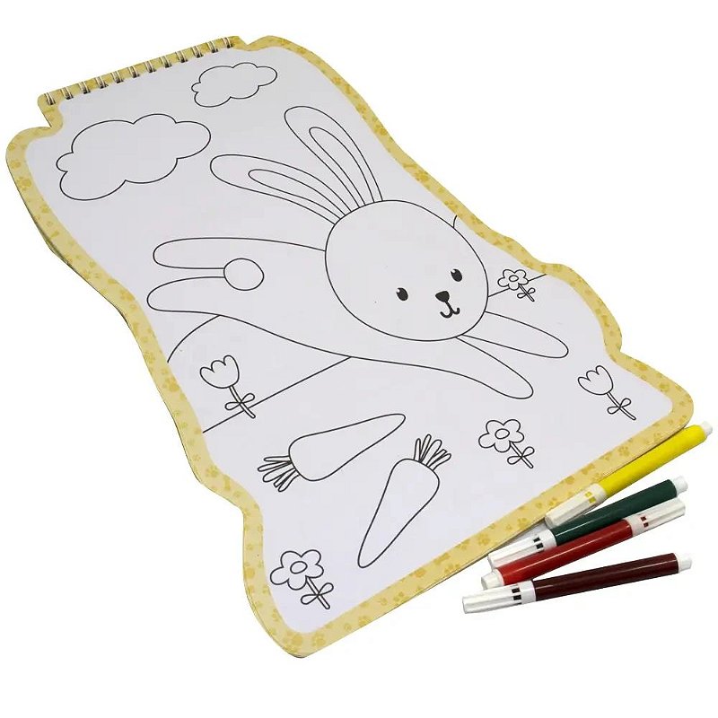 Livro Colorir é Divertido! Animais de Estimação - Happy Books