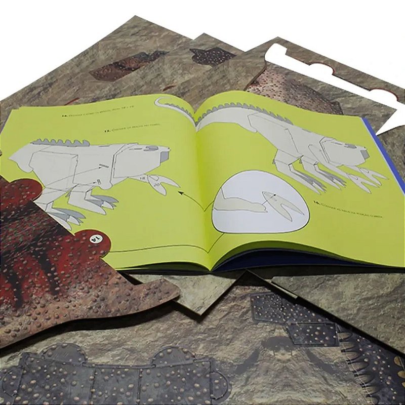 Livro Mega Dino: T-REX - Happy Books