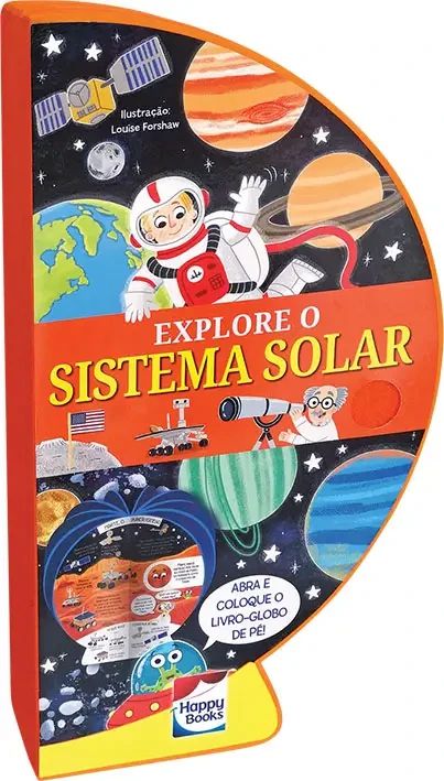 Livro-Globo: Explore o Sistema Solar - Happy Books
