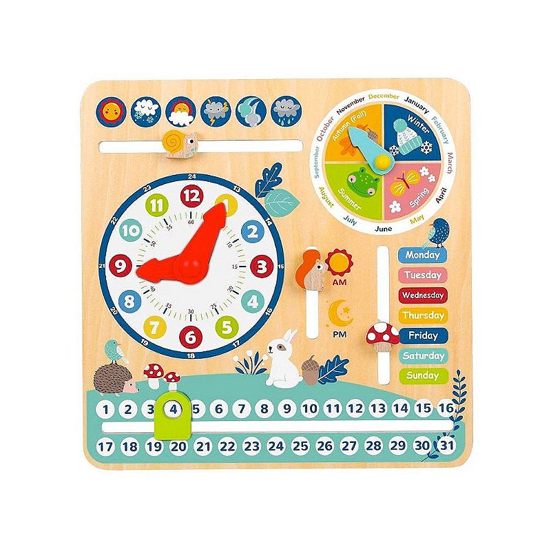 Educar X: Relógio para montar e colorir