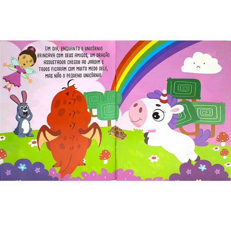 Meu LIVRO-Box com Quebra-cabeça: Unicórnio - Happy Books