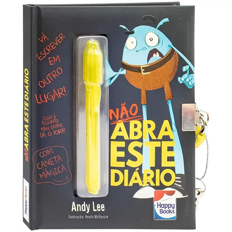 Não abra este Diário (PT) - Happy Books
