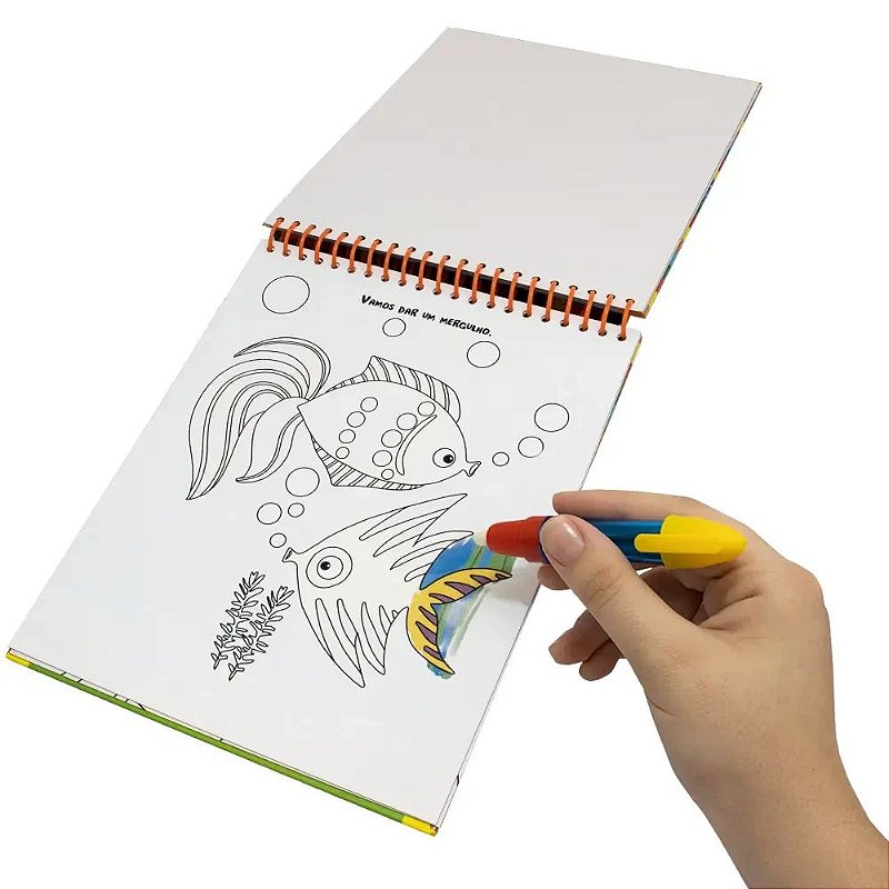 Pintura mágica: Animais de estimação - Happy Books