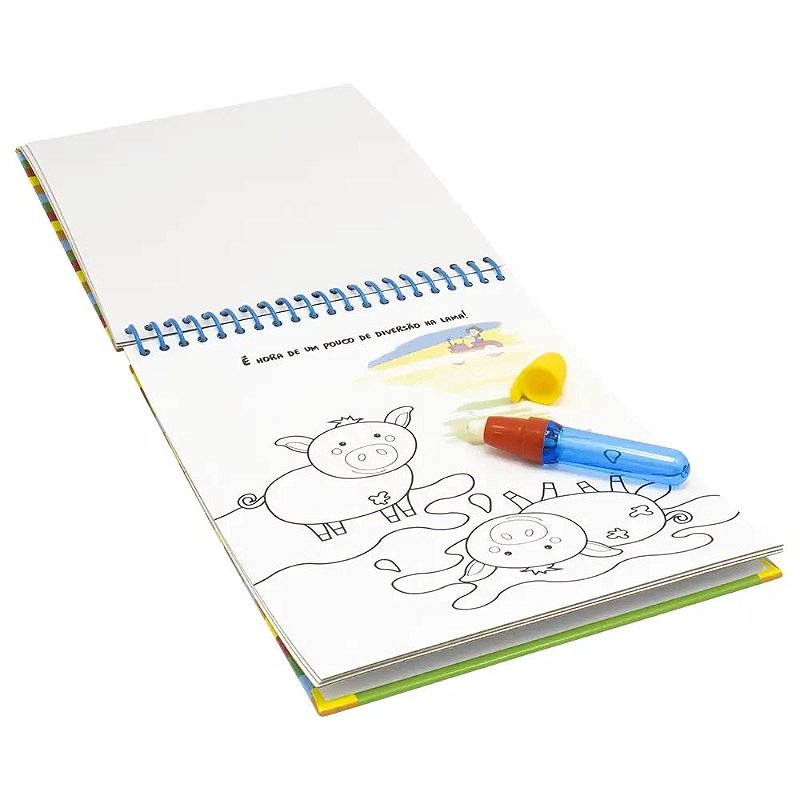 Pintura Mágica: Fazenda - Happy Books