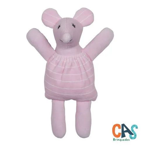 Porta Chupeta Ratinha - Bichos de Pano