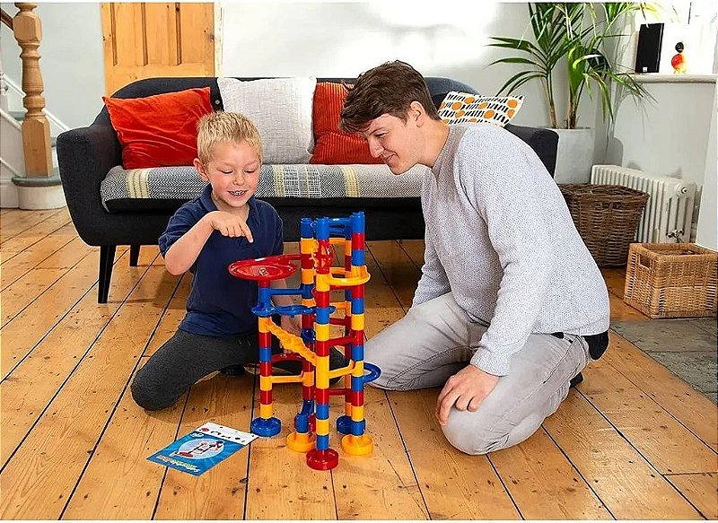 Super Corrida De Bolinhas - Marble Run - Galt 60 peças