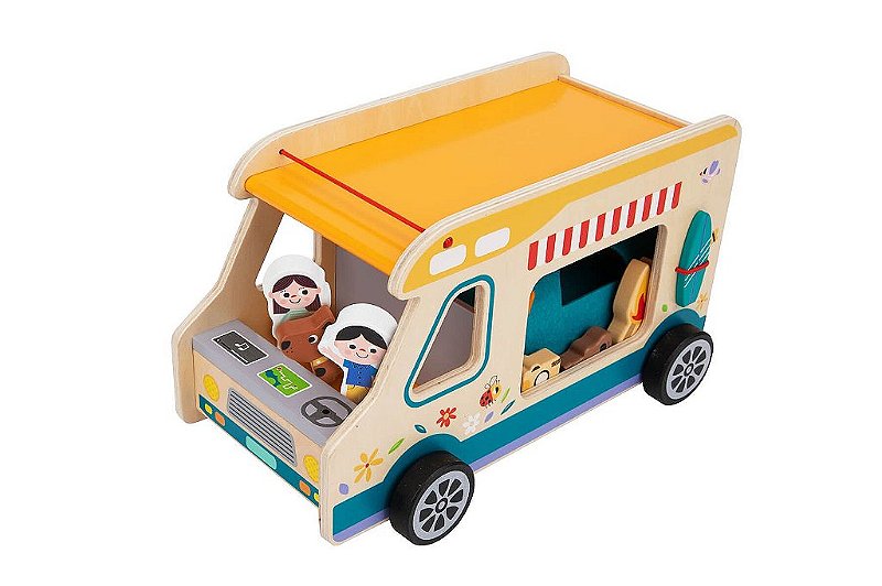 Trailer de Campo - Kit Aventura RV: Sua Jornada Imaginativa Começa Aqui! Embarque - Tooky Toy