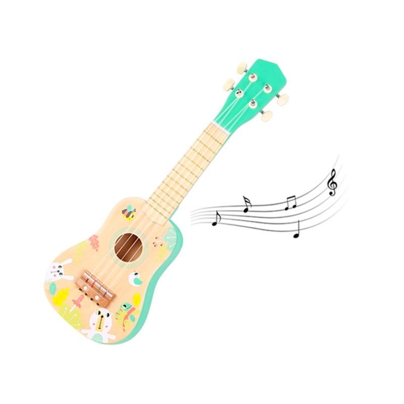 Ukulele Mini Violão em Madeira - Tooky Toy