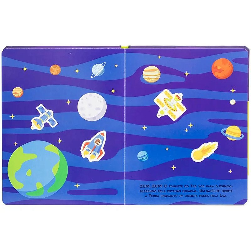 Livro Vamos explorar! Espaço - Happy Books