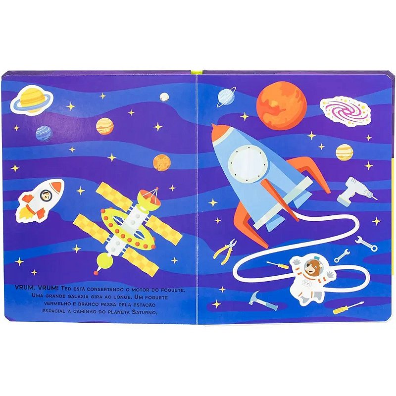 Livro Vamos explorar! Espaço - Happy Books