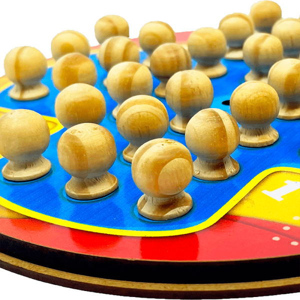 Jogo Resta Um - Clássico - Maninho Brinquedos: Um Desafio de Raciocínio e Estratégia