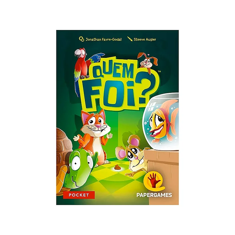 Quem Foi? - Um Mistério de Pets e Cocôs! PaperGames