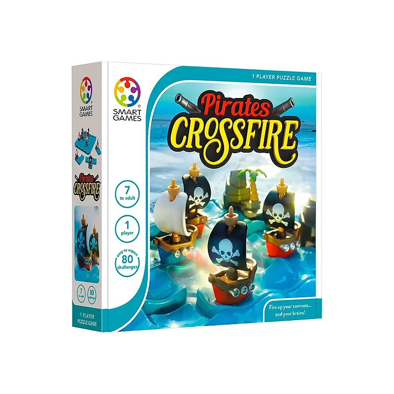 Pirates Crossfire Board Game - SmartGames