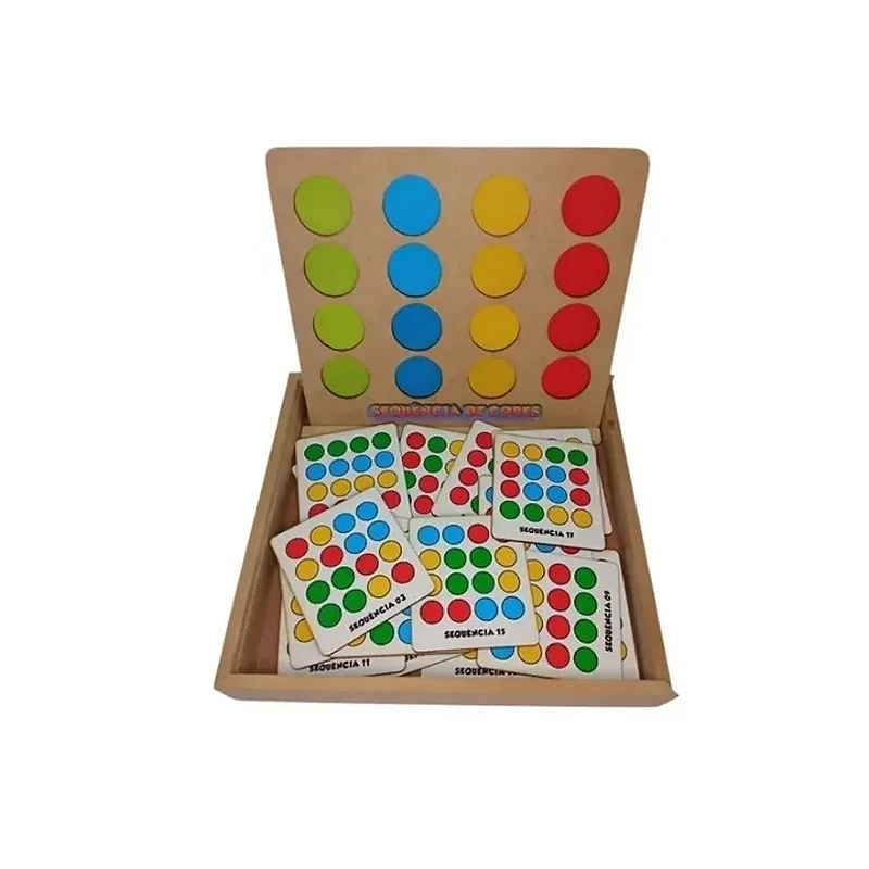 Sequência De Cores - Linha Premium - Maninho Brinquedos