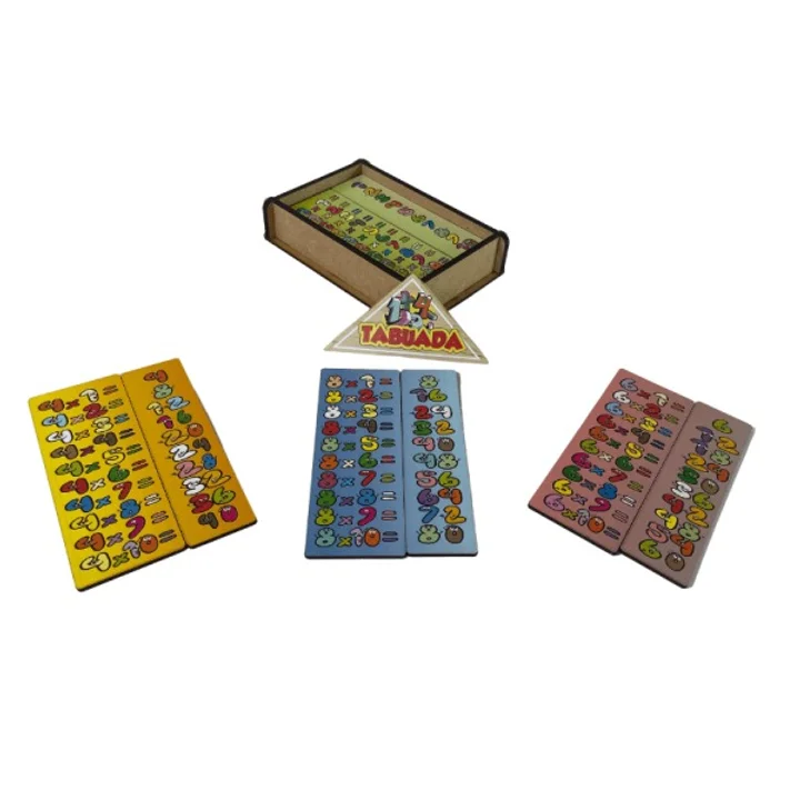 Tabuada | Alfabetização - Maninho Brinquedos