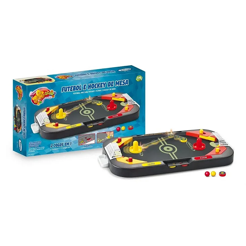 Jogo Futebol e Hockey de Mesa Infantil Xalingo