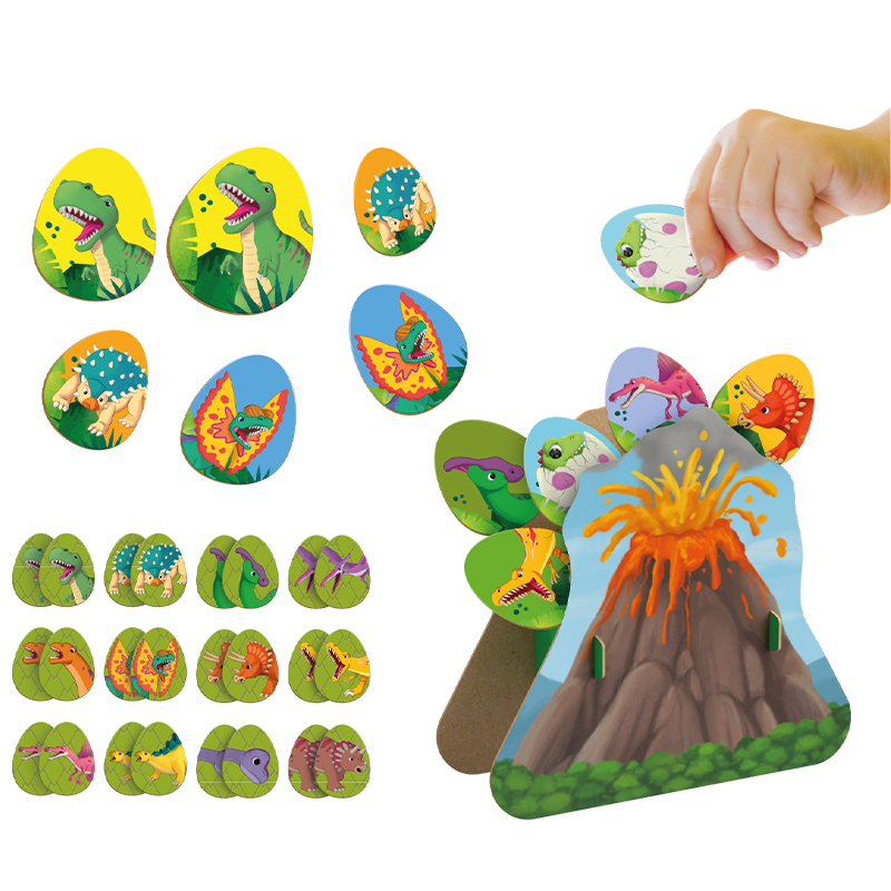 Dinossauros Jogo da Memória - Brincadeira de criança