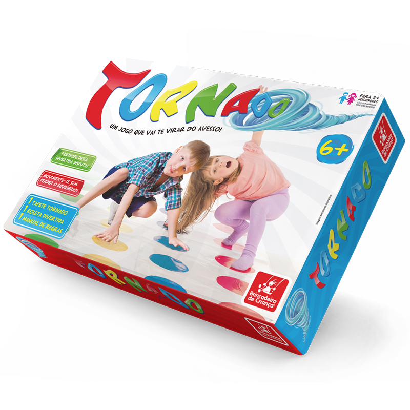 Jogo Tornado - Brincadeira de criança - Casa do Brinquedo® Melhores Preços  e Entrega Rápida