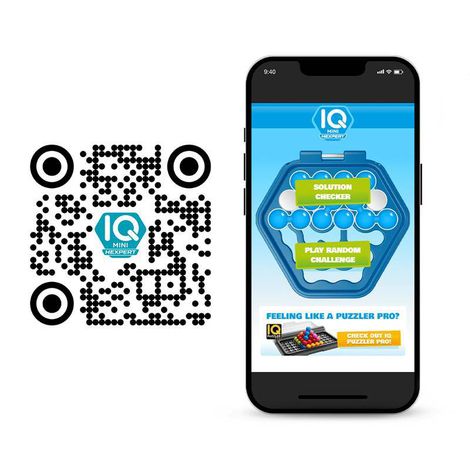IQ Mini Hexpert - Um Quebra-Cabeça de Bolso da Smart Games