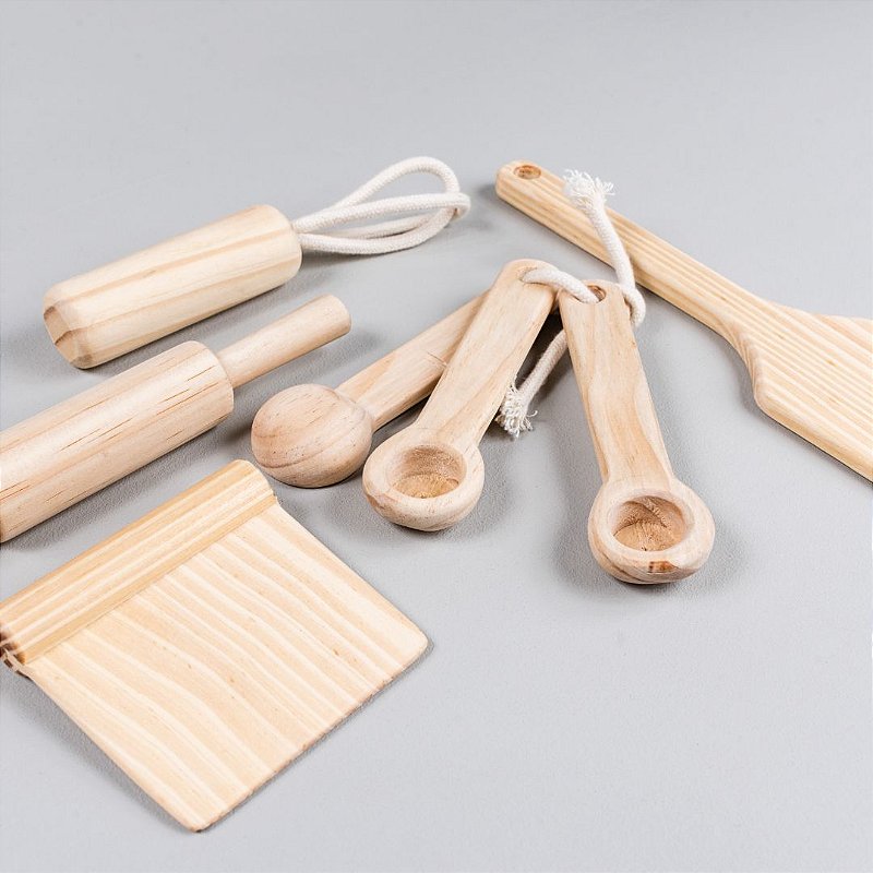 Kit Confeiteiro em madeira - Olly Toys