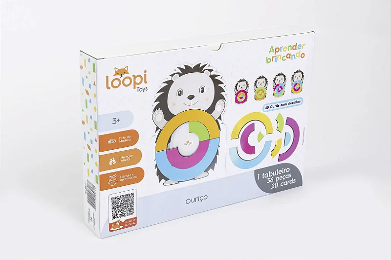 Brinquedo Educativo Jogo Ouriço - Loopy Toys