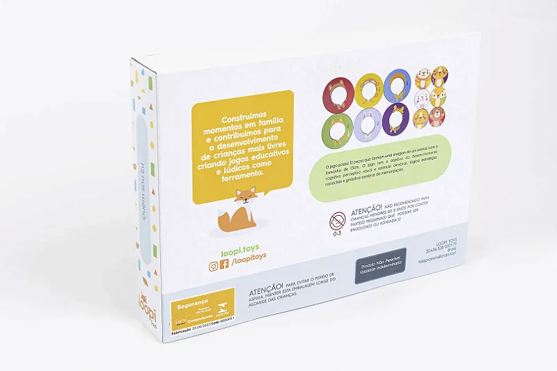 Jogo Quem Sou Eu: Desenvolvimento Divertido e Educativo! Loopi Toys
