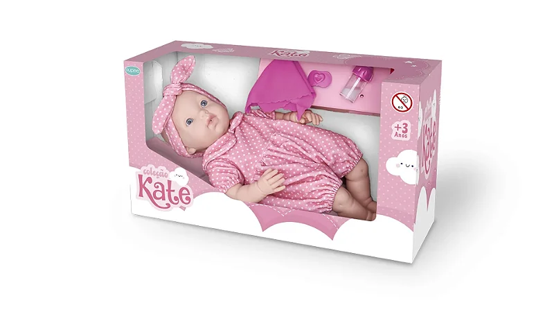 Boneca Coleção Kate® - Cuidados - Pupee®