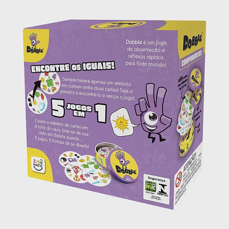 Dobble: O Jogo de Cartas Frenético da Galápagos - Diversão sem Limites!