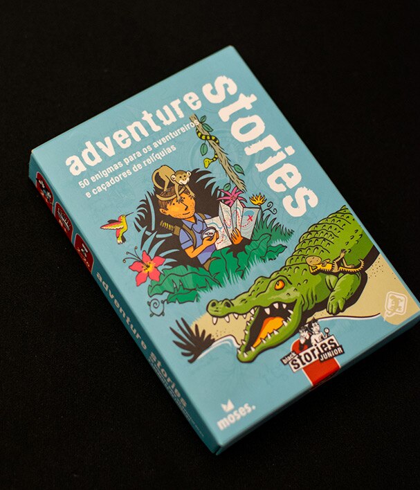 Jogo Histórias Intrépidas - Desvende Mistérios e Supere Desafios Eletrizantes! Galápagos