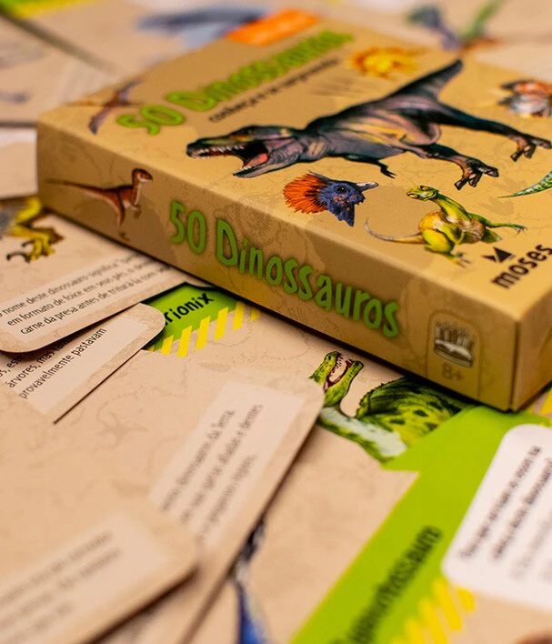 50 Dinossauros - A Jornada Educativa pela Era Pré-Histórica com Galápagos