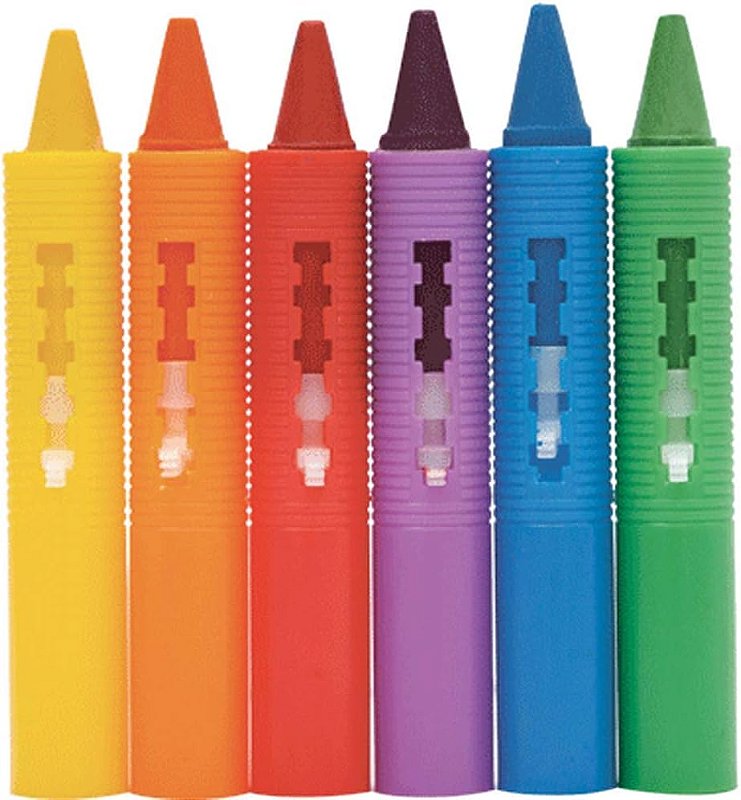 Giz de Banho Risque e Apague 6 Cores Buba - Tornando o Banho uma Diversão Criativa!