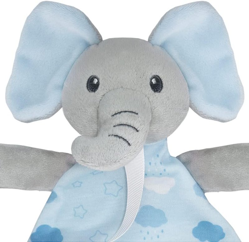 Naninha Elefante Azul – Aconchego e Companhia no Soninho do Bebê - Buba