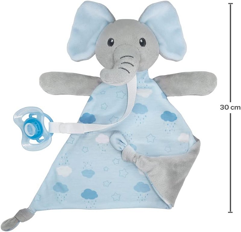 Naninha Elefante Azul – Aconchego e Companhia no Soninho do Bebê - Buba
