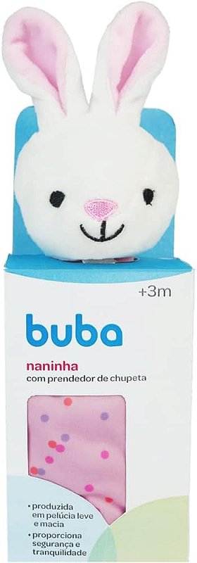 Naninha Coelho ROSA – Aconchego e Companhia para o Soninho do Bebê - BUBA