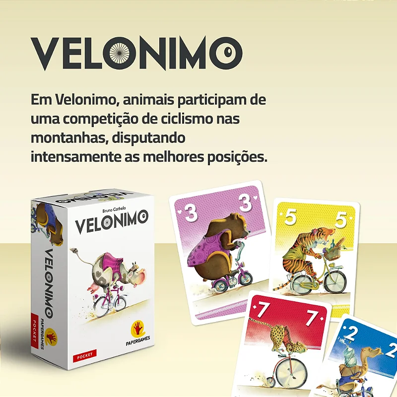 Jogo de Cartas Velonimo - PaperGames