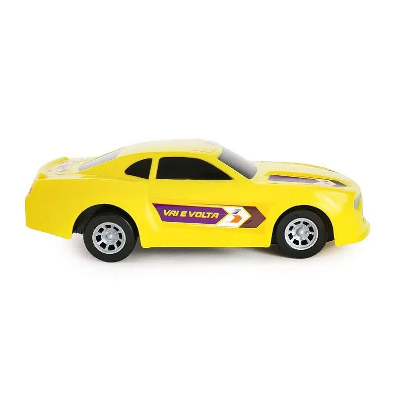 Carro Vai e Volta Esportivo Amarelo - Estrela