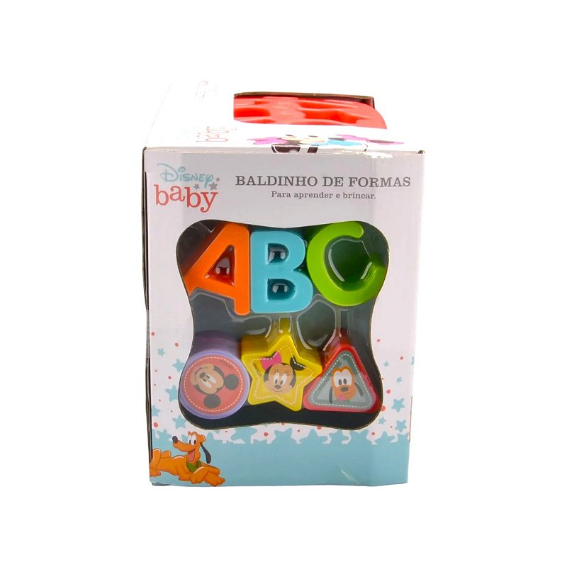 Baldinho de Formas Disney Baby - Yes Toys