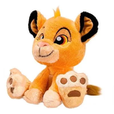 Simba Big Feet Pelúcia 30 cm Disney - Fun Divirta-se