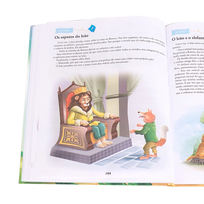 365 Contos de Animais - Uma Viagem Encantadora pela Natureza com a B. Jain Publishers - Happy Books