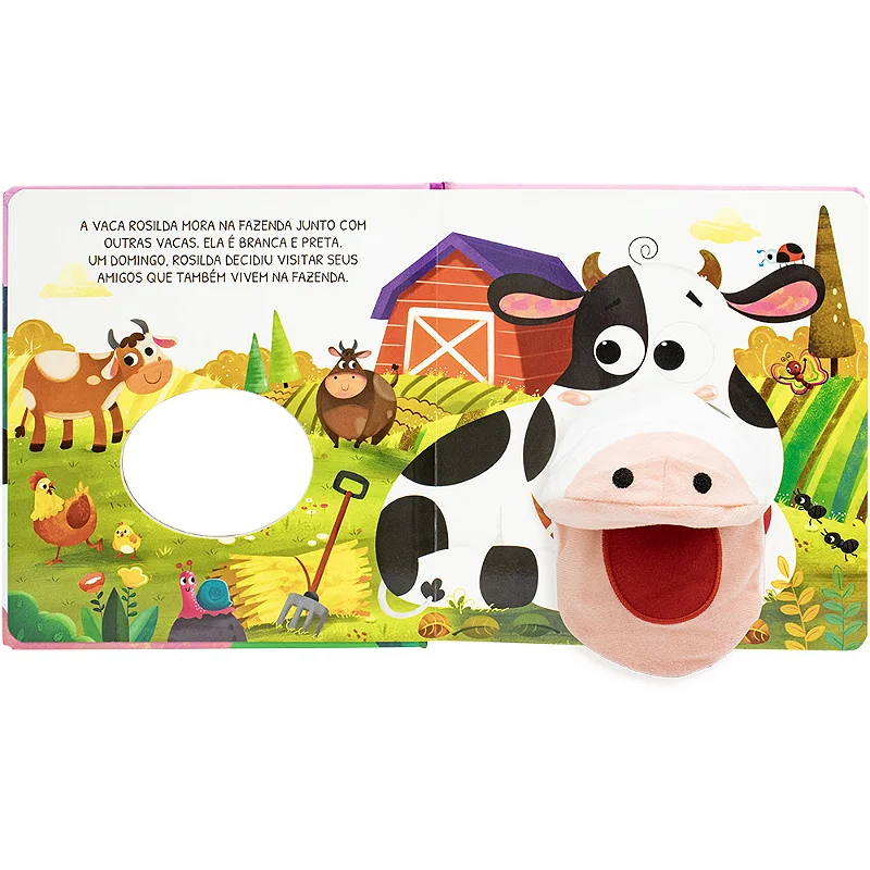 Aventuras com Fantoches: A Vaca Amiga - Mammoth World - Happy Books