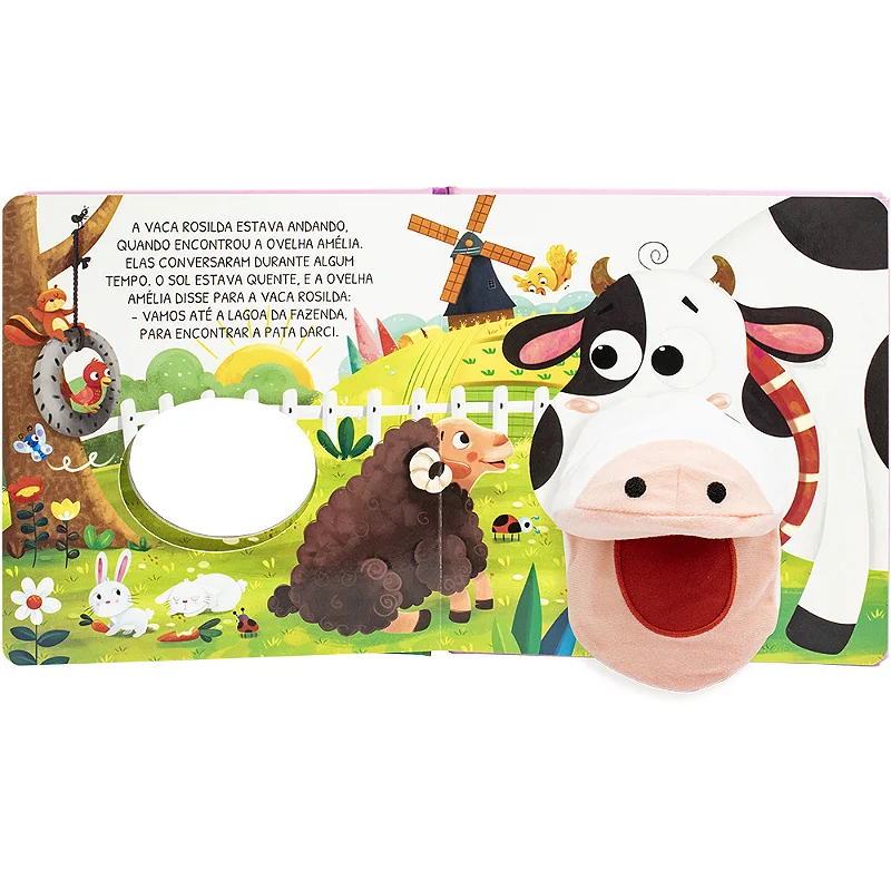 Aventuras com Fantoches: A Vaca Amiga - Mammoth World - Happy Books