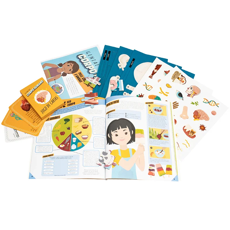 BOX de Aprendizagem - Grandes Ideias: Genial Corpo Humano - Happy Books
