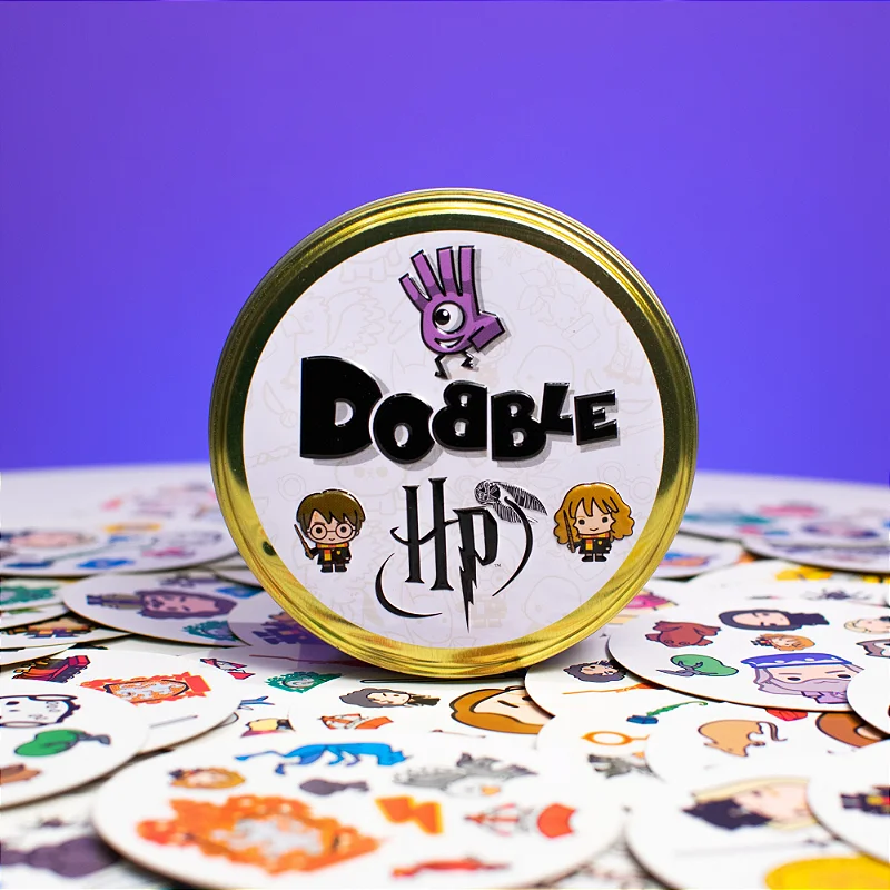 Dobble: Harry Potter - Magia e Diversão no Jogo de Observação e Velocidade - Galápagos