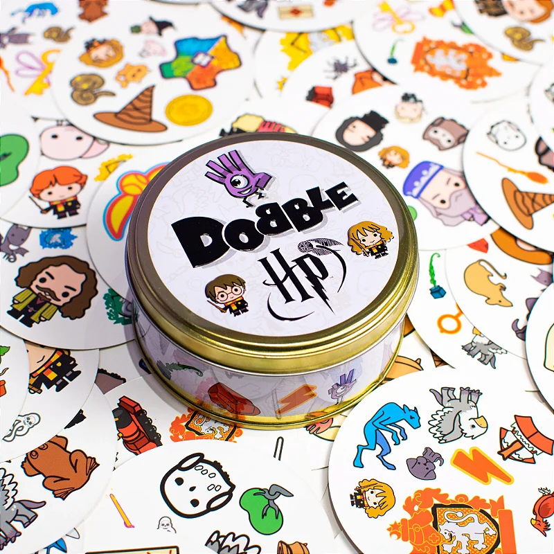 Dobble: Harry Potter - Magia e Diversão no Jogo de Observação e Velocidade - Galápagos