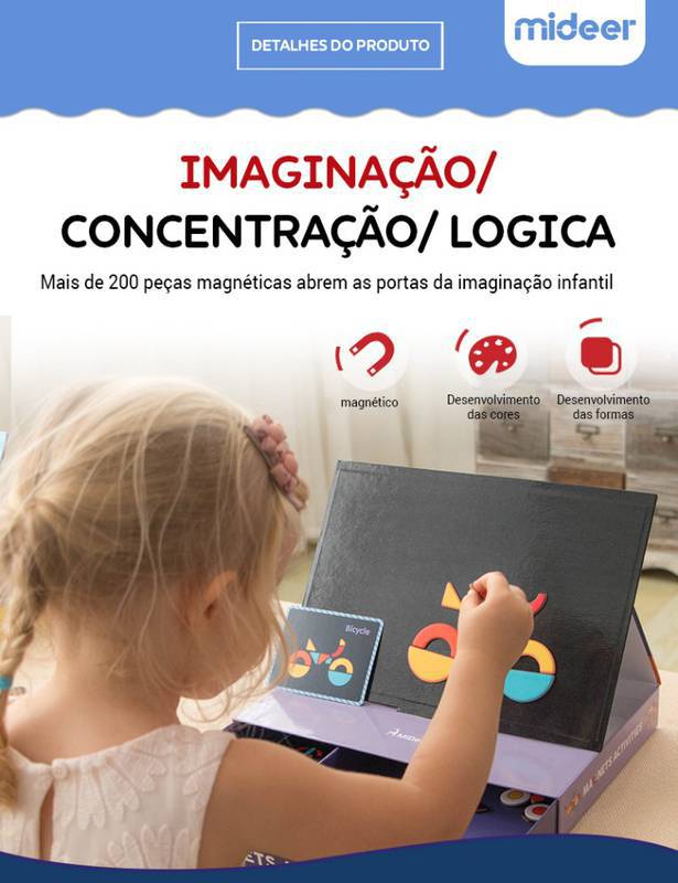 Quadro Magnético - Trânsito - Mideer