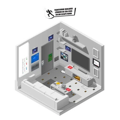 Trapped: Missão Banco – O Desafio de Fuga que Transforma sua Casa em Uma Aventura de Cinema! Copag