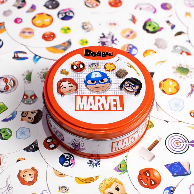 Dobble Marvel Emoji: Super-Heróis e Velocidade em um Jogo Eletrizante! Galápagos