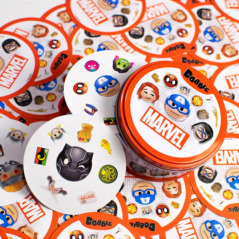 Dobble Marvel Emoji: Super-Heróis e Velocidade em um Jogo Eletrizante! Galápagos
