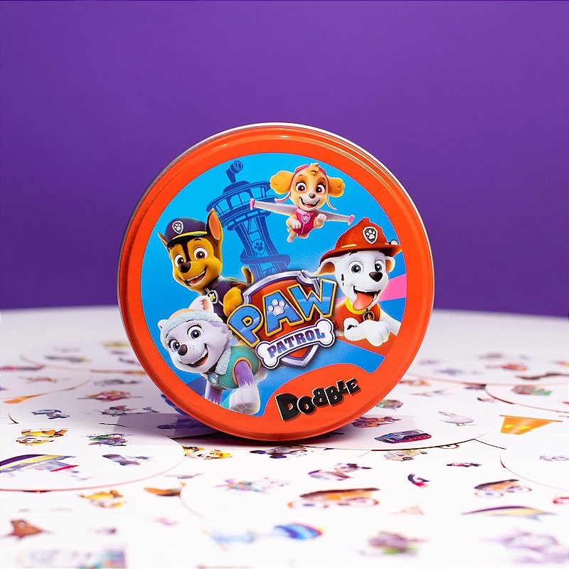 Dobble: Patrulha Canina - Junte-se aos Filhotes Mais Corajosos em um Jogo Eletrizante! Galápagos